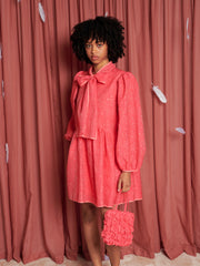 Parakeet Bow Mini Dress