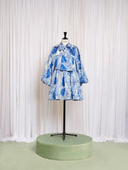 Abby Jacquard Bow Dress
