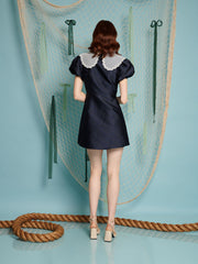 Buoy Jacquard Mini Dress