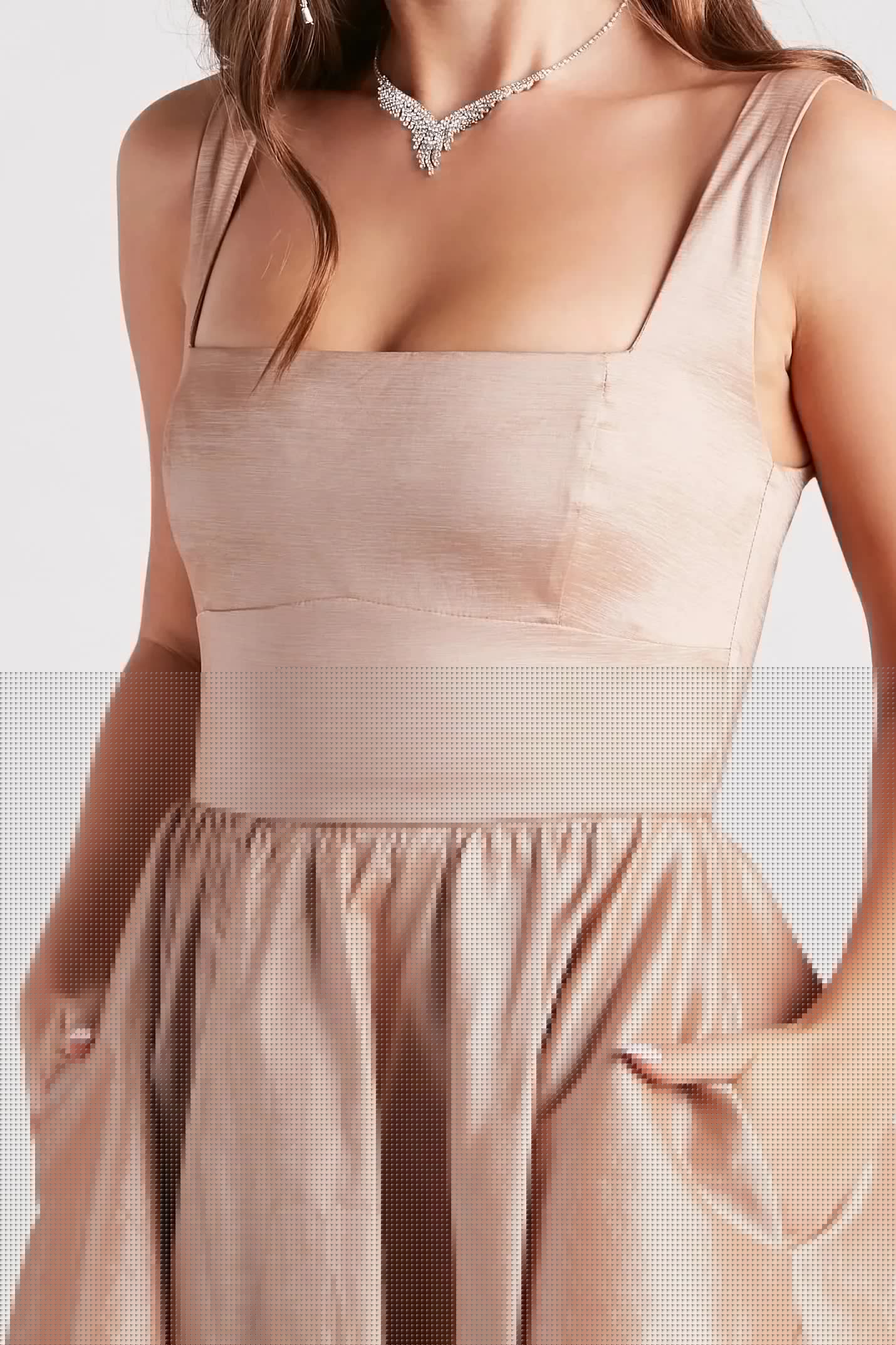Lydia Taffeta Skater Party Dress